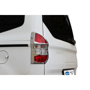 OMSA Ford Courier Krom Stop Çerçevesi 2 Parça ABS 2014-2017 Arası