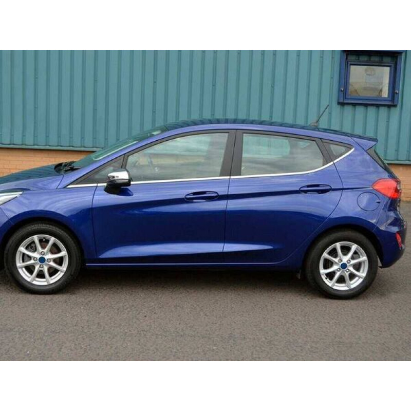 OMSA Ford Fiesta 7 HB Krom Cam Alt Çıtası 2018 ve Sonrası