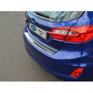OMSA Ford Fiesta 7 Krom Arka Tampon Eşiği Taşlı 2018 ve Sonrası