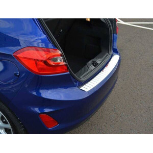OMSA Ford Fiesta 7 Krom Arka Tampon Eşiği Taşlı 2018 ve Sonrası