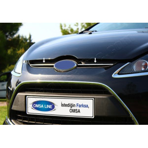 OMSA Ford Fiesta Krom Ön Panjur 2 Parça 2009-2013 Arası
