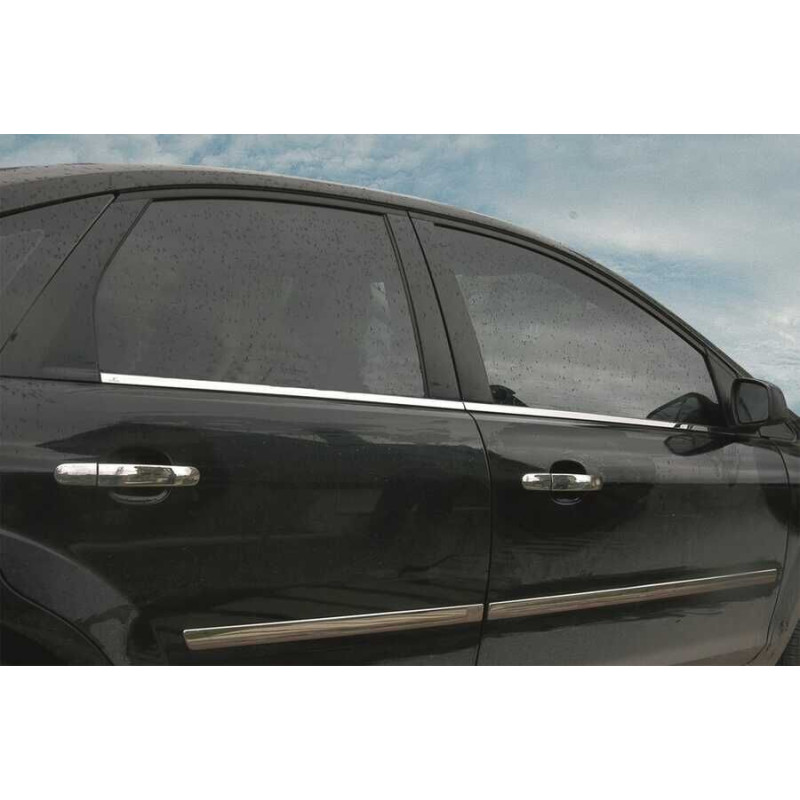 OMSA Ford Focus 2 HB-SD-SW Krom Cam Alt Çıtası 4 Parça 2005-2011 Arası