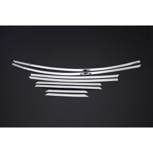 OMSA Ford Focus 3 HB Krom Üst Cam Çerçevesi 8 Parça 2010-2018 Arası