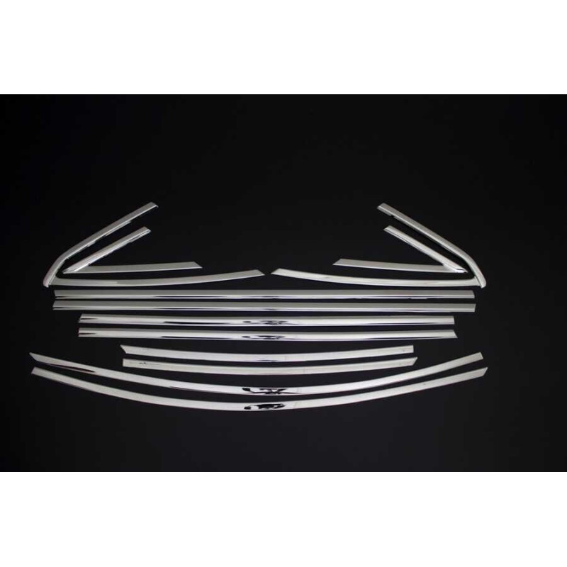 OMSA Ford Focus 3 Sedan Krom Cam Çerçevesi 12 Parça 2010-2018 Arası