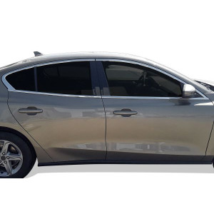 OMSA Ford Focus 4 Sedan HB Krom Cam Çerçevesi 8 Parça 2018 ve Sonrası