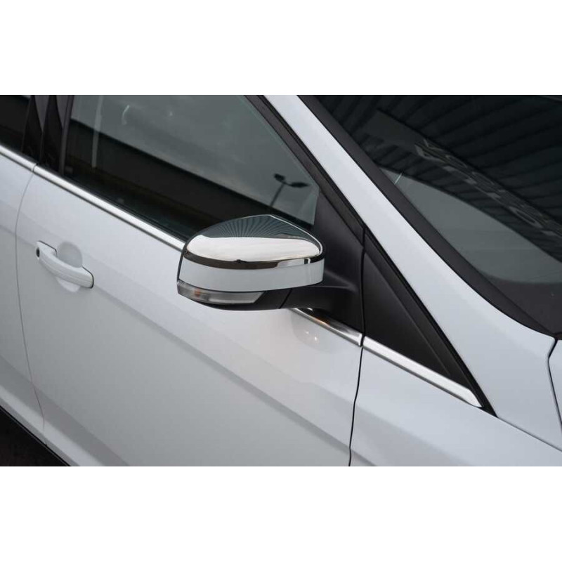 OMSA Ford Focus 2 Krom Ayna Kapağı Makyajlı 2 Parça 2008-2017 Arası