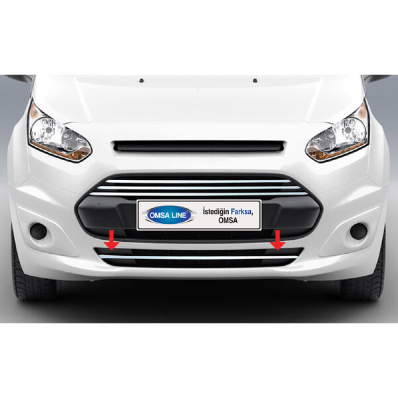 OMSA Ford Tourneo Connect Krom Ön Tampon Çıtası 2014-2019 Arası