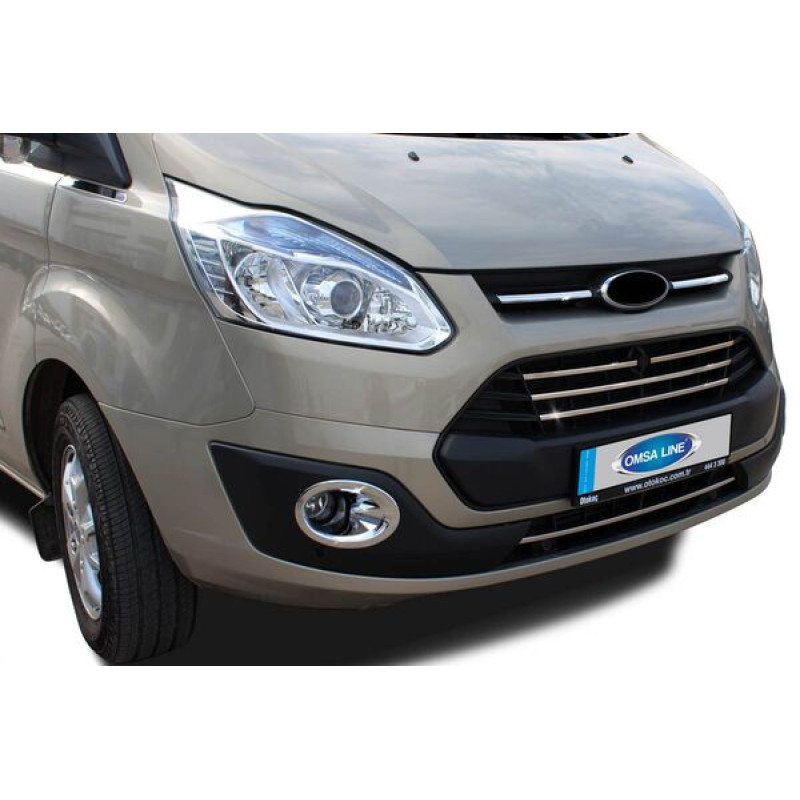 OMSA Ford Tourneo Custom Krom Sis Farı Çerçevesi 2 Parça Abs 2012-2017 Arası