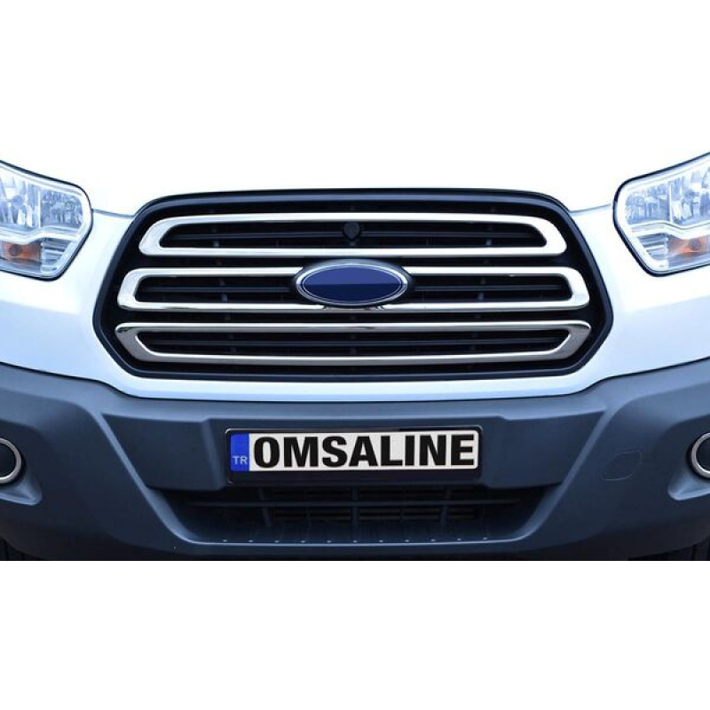OMSA Ford Transit Krom Ön Panjur 3 Parça 2014-2018 Arası
