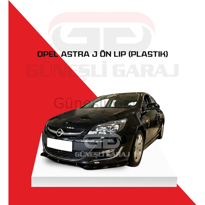 Opel Astra L Ön Lip (Plastik) (Piano Black Boyalı) - Boyasız