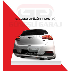 Kia Ceed Difüzör (Plastik) Piano Black - Boyalı