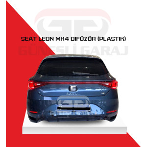 Seat Leon Mk4 Difüzör (Plastik) Piano Black - Boyalı