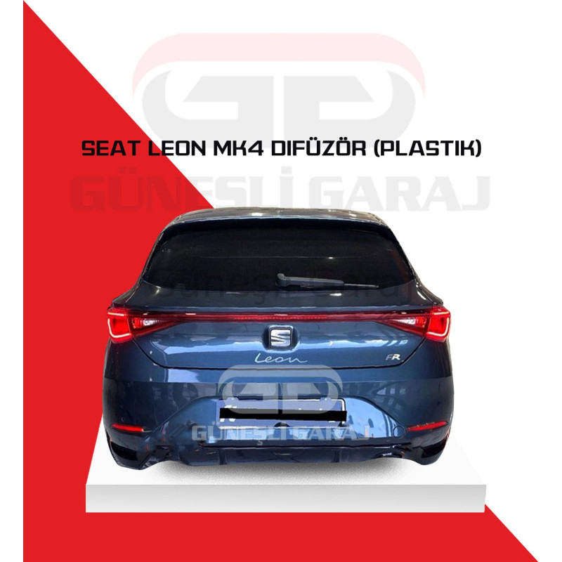 Seat Leon Mk4 Difüzör (Plastik) Piano Black - Boyalı