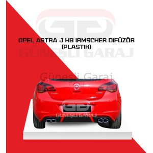 Opel Astra J Hb İrmscher Difüzör (Plastik) Piano Black - Boyalı