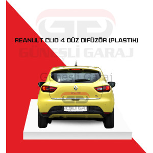 Renault Clio 4 Düz Difüzör (Plastik) Piano Black - Boyalı