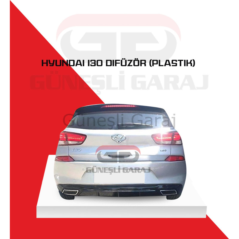 Hyundai i30 2017+ Difüzör (Plastik) Piano Black - Boyalı