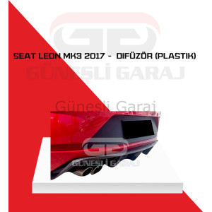 Seat Leon Mk3 Fr 2017-2020 Difüzör (Plastik) Piano Black - Boyalı