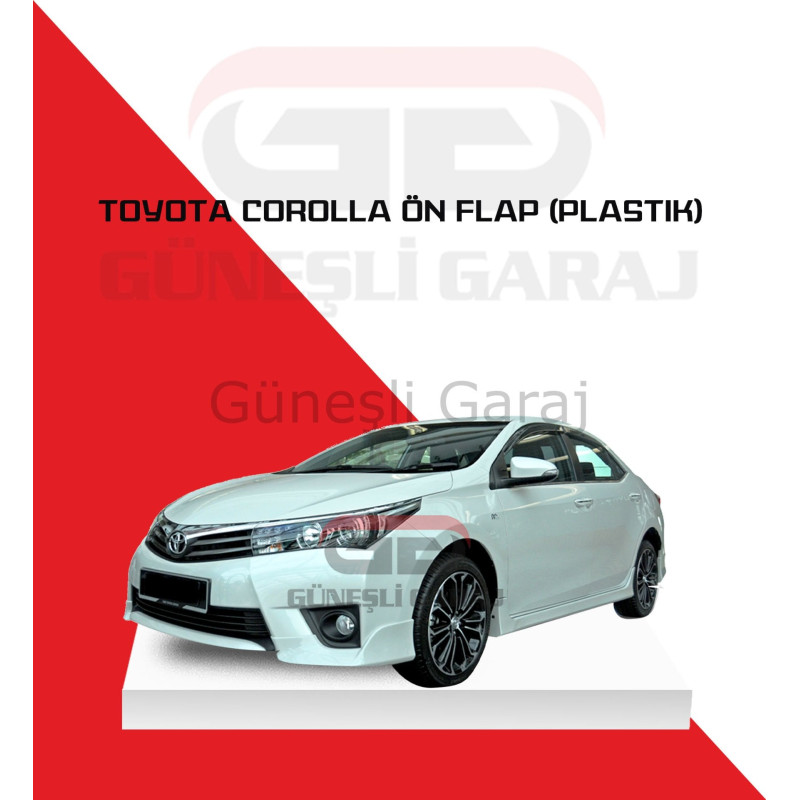 Toyota Corolla Ön Flap (Plastik) Boyasız