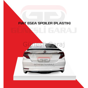 Fiat Egea Spoiler (Plastik) Piano Black - Boyalı