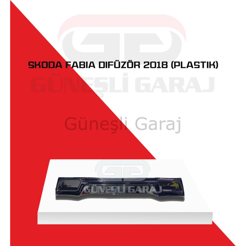 Skoda Fabia 2018 Difüzör (Plastik) Piano Black - Boyasız