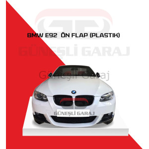 Bmw E92 Ön Flap (Plastik) Piano Black - Boyalı