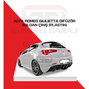 Alfa Romeo Giulietta Difüzör Soldan Çıkış (Plastik) Piano Black - Boyalı