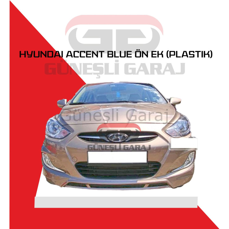 Hyundai Accent Blue Ön Ek (Plastik) Boyasız