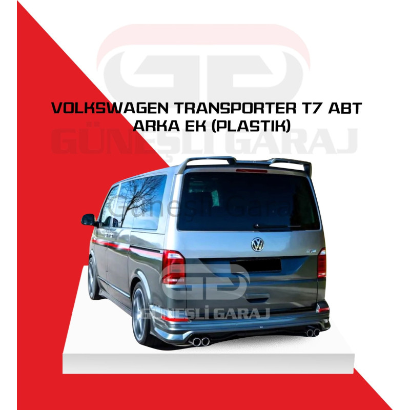 Volkswagen Transporter T6 ABT Arka Ek (Plastik) Boyalı