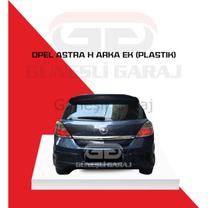 Opel Astra H OPC Line Arka Ek (Plastik) Boyalı
