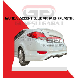 Hyundai Accent Blue Arka Ek (Plastik) Boyalı