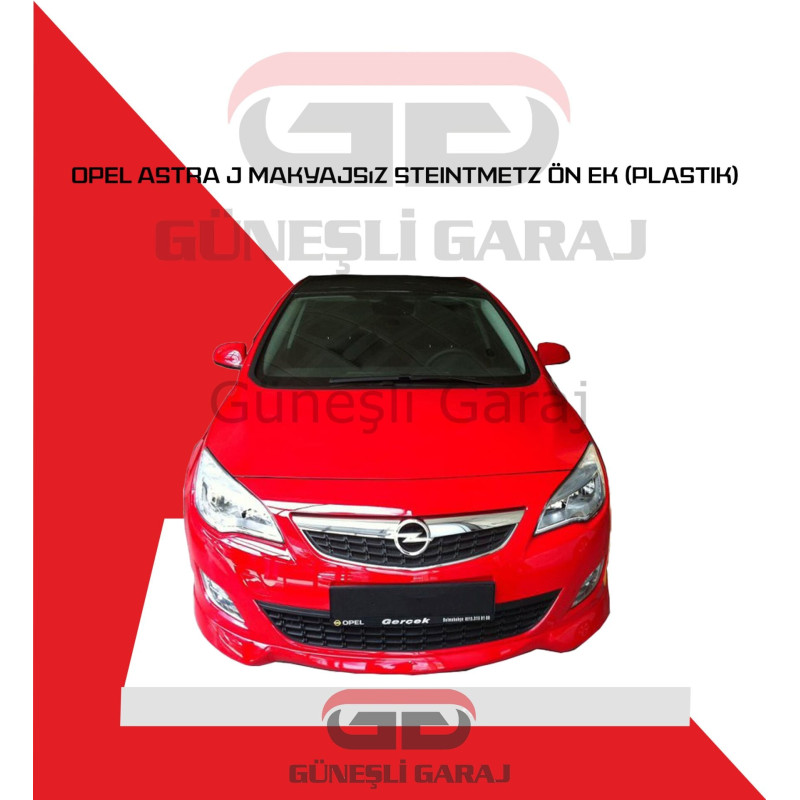 Opel Astra J Makyajsız Steintmetz Ön Ek (Plastik) Boyasız