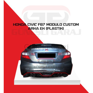 Honda Civic Fb7 Modulo Arka Ek (Plastik) Boyalı