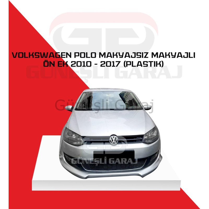Volkswagen Polo 2010 - 2014 Makyajsız Ön Ek (Plastik) Boyalı