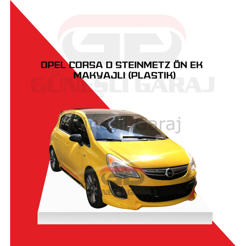Opel Corsa D Makyajlı Steinmetz Ön Ek (Plastik) Boyasız