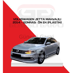 Volkswagen Jetta Makyajlı 2014 - Sonrası Ön Ek (Plastik) Boyalı