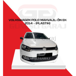 Volkswagen Polo 2014 - 2017 Makyajlı Ön Ek (Plastik) Boyalı