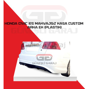Honda Civic Vtec 2 Makyajlı Custom Arka Ek (Plastik) Boyalı