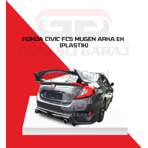Honda Civic Fc5 Mugen Arka Ek (Plastik) Boyalı
