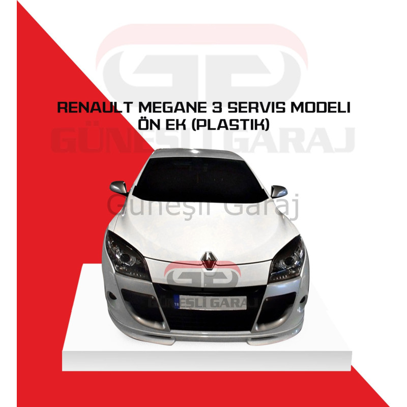 Renault Megane 3 Ön Ek (Plastik) Boyasız