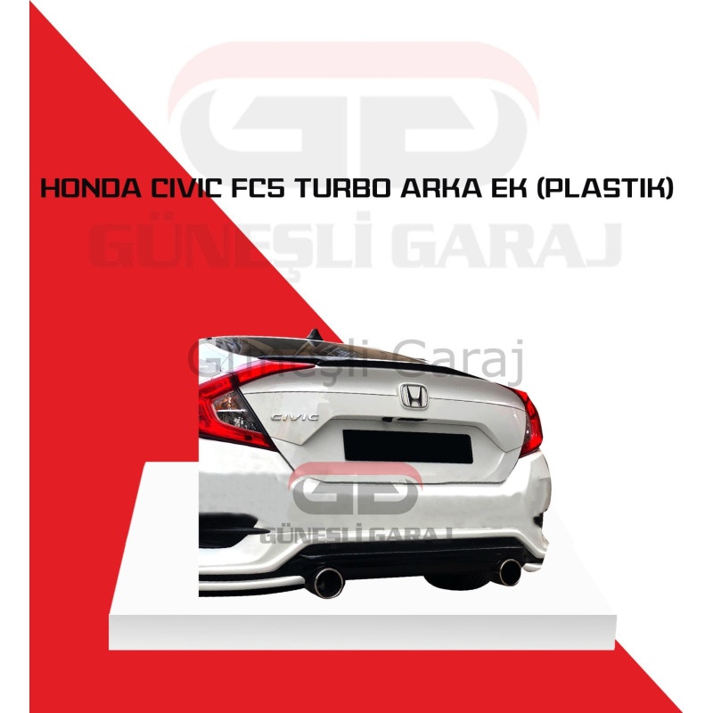 Honda Civic Fc5 Turbo Arka Ek (Plastik) Boyalı