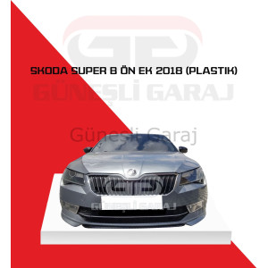 Skoda Superb 2018+ Ön Ek (Plastik) Boyalı