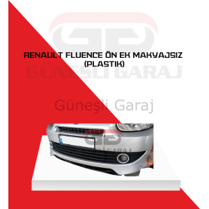 Renault Fluence Makyajsız Ön Ek (Plastik) Boyasız