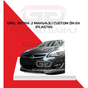 Opel Astra J Makyajlı Custom Ön Ek (Plastik) Boyalı