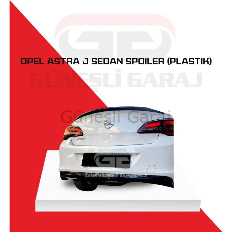 Opel Astra J Spoiler (Plastik) Boyasız