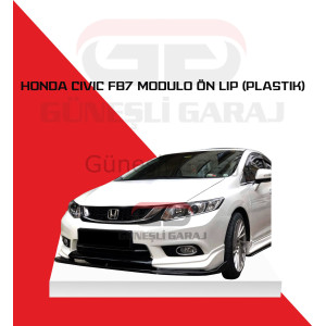 Honda Civic Fb7 Modulo Ön Lip (Plastik) Piano Black - Boyalı