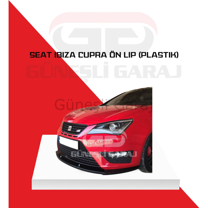 Seat İbiza Ön Lip (Plastik) Piano Black - Boyalı