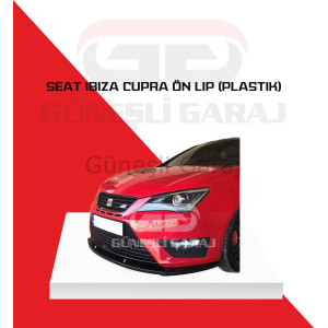 Seat İbiza Cupra Ön Lip (Plastik) Piano Black - Boyalı