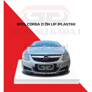Opel Corsa D Ön Lip (Plastik) Piano Black - Boyalı