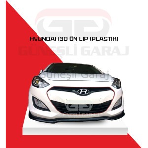 Hyundai i30 Ön Lip (Plastik) Piano Black - Boyalı