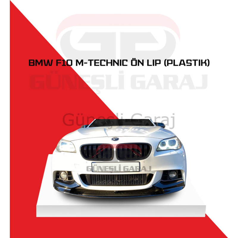 Bmw F10 M-Technic Ön Lip (Plastik) Piano Black - Boyalı